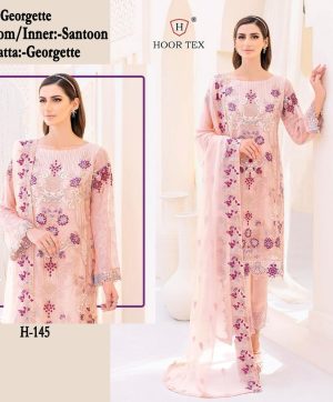 HOOR TEX H 145 SALWAR SUITS MANUFACTURER