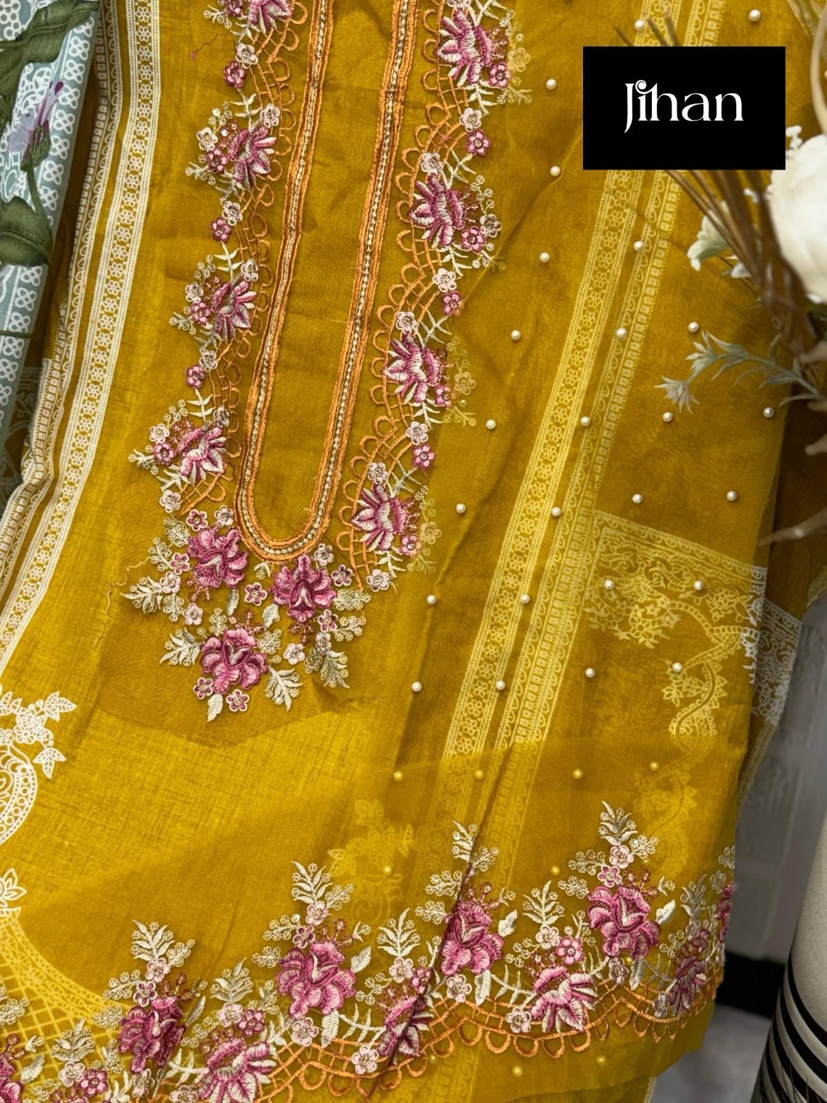 JIHAN 3338 PAKISTANI SUITS MANUFACTURER