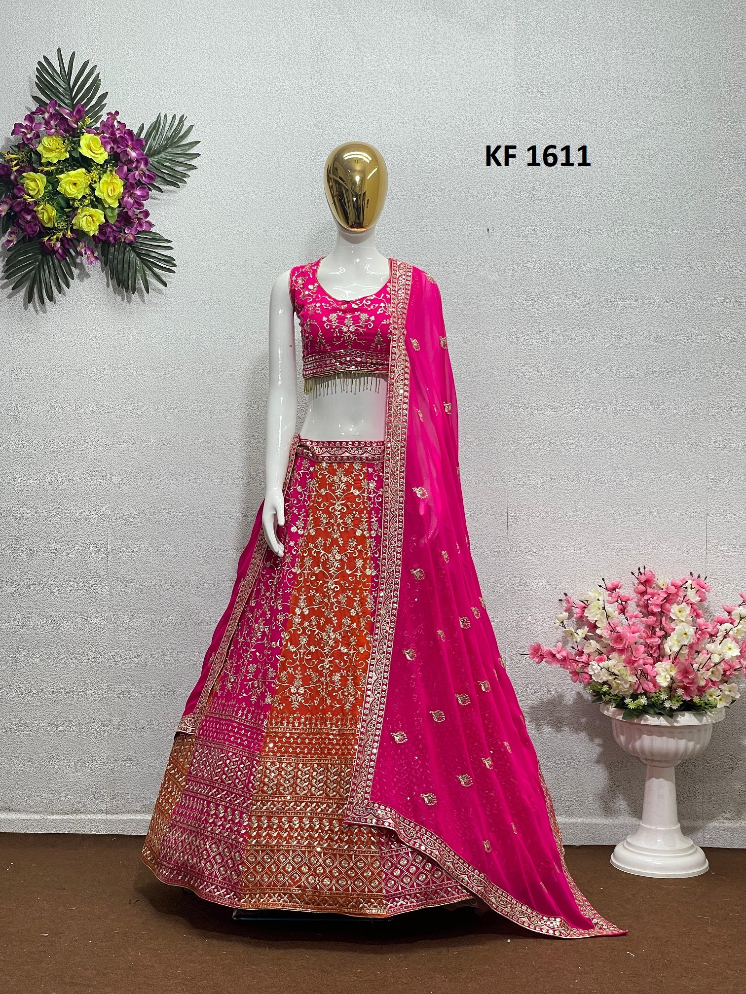 KARMA FASHION KF 1611 DESIGNER LEHENGA