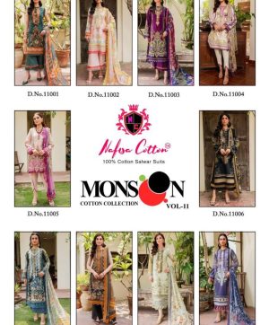 NAFISA MONSOON VOL 11 WHOLESALE