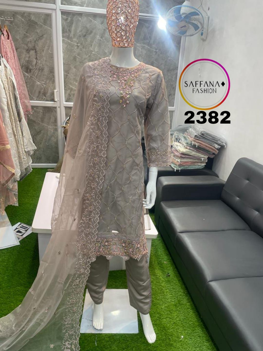 SAFFANA FASHION 2382 A READYMADE SUITS