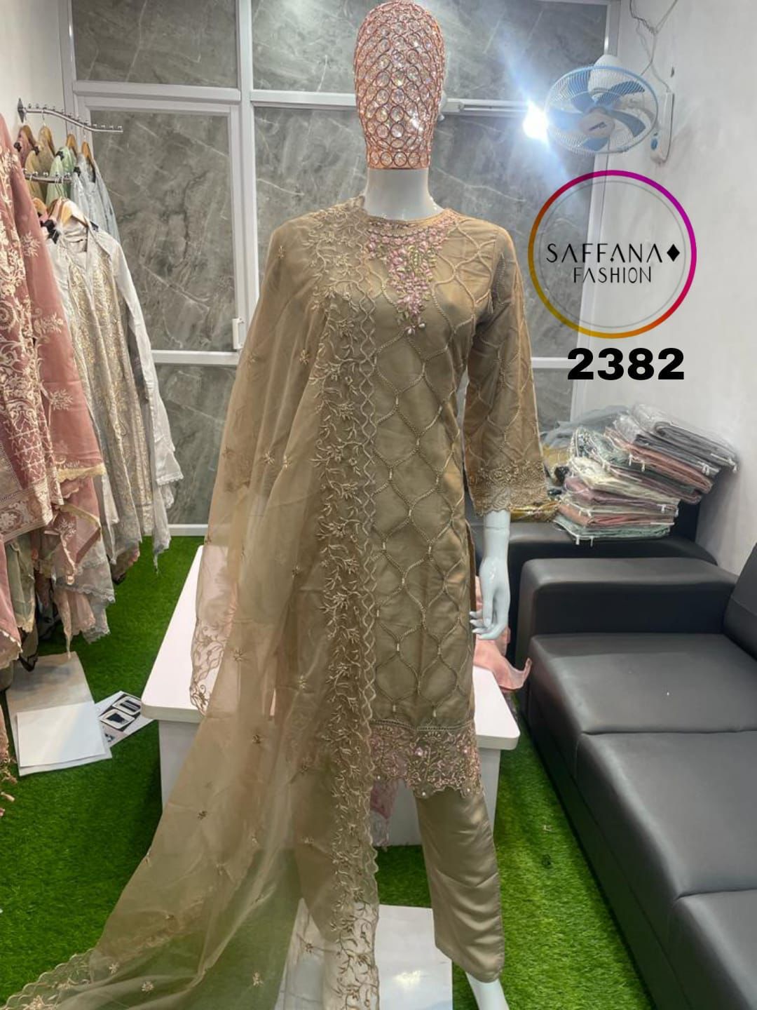 SAFFANA FASHION 2382 C READYMADE SUITS