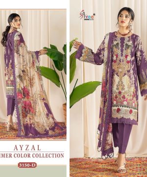 SHREE FABS 3150 D AYZAL PAKISTANI SUITS IN INDIA