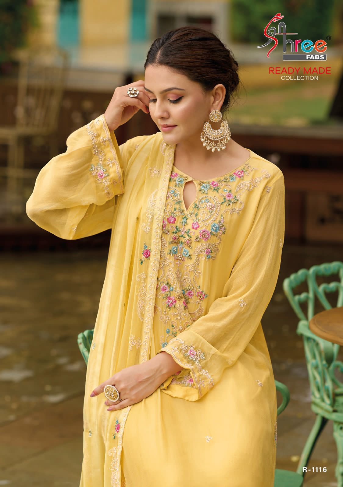 SHREE FABS R 1116 READYMADE SUITS WHOLESALE