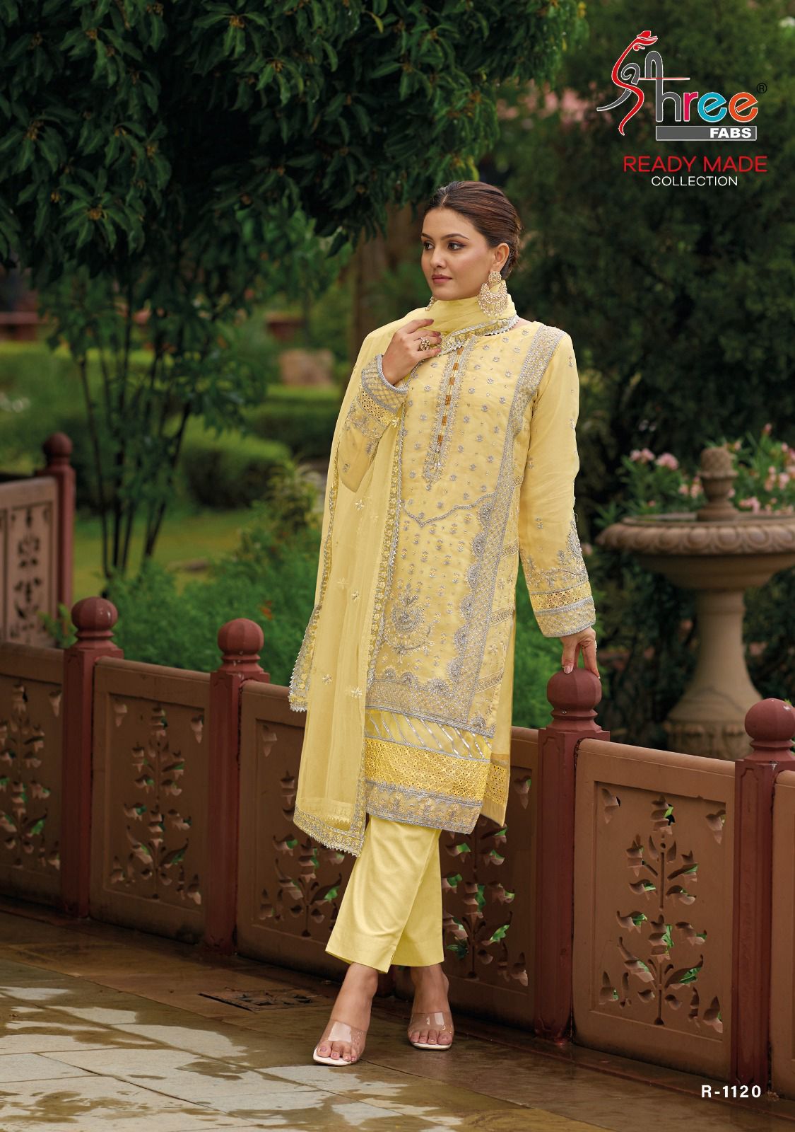 SHREE FABS R 1120 READYMADE SUITS WHOLESALE