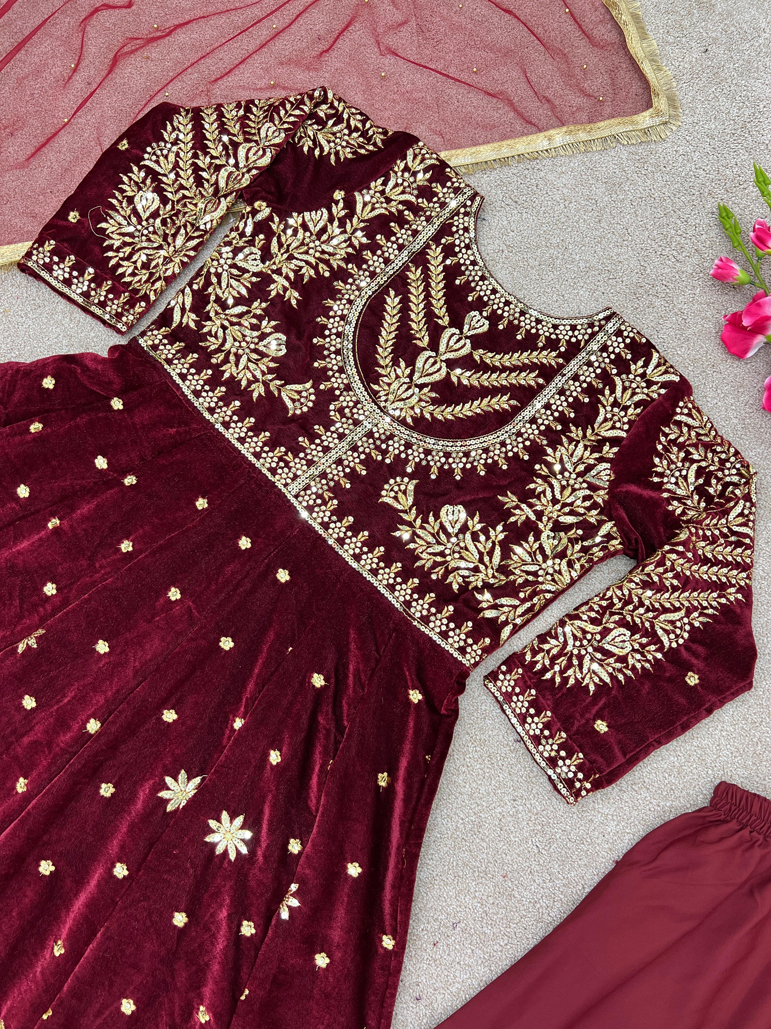 SHREE HARI NSR 779 DESIGNER VELVET WHOLESALE