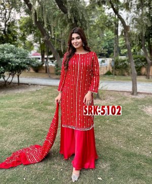 SHREE HARI SRK 5102 C DESIGNER SUITS WHOLESALE