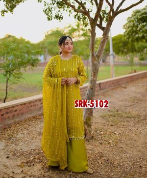 SHREE HARI SRK 5102 D DESIGNER SUITS WHOLESALE