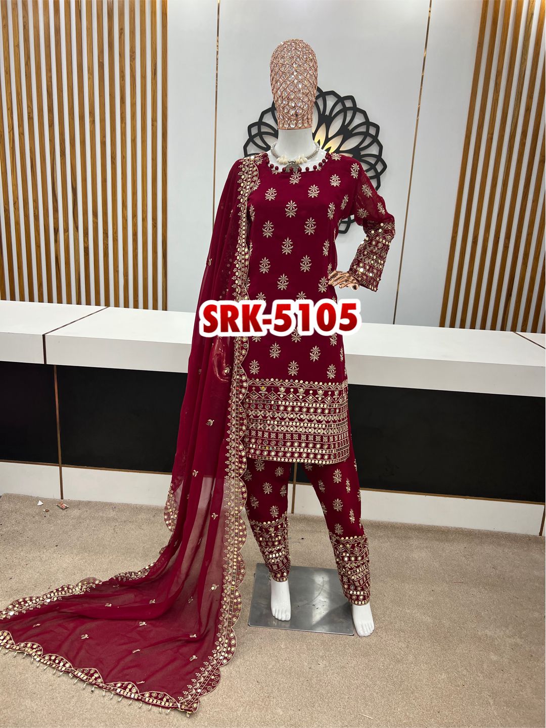 SHREE HARI SRK 5105 DESIGNER SUITS WHOLESALE