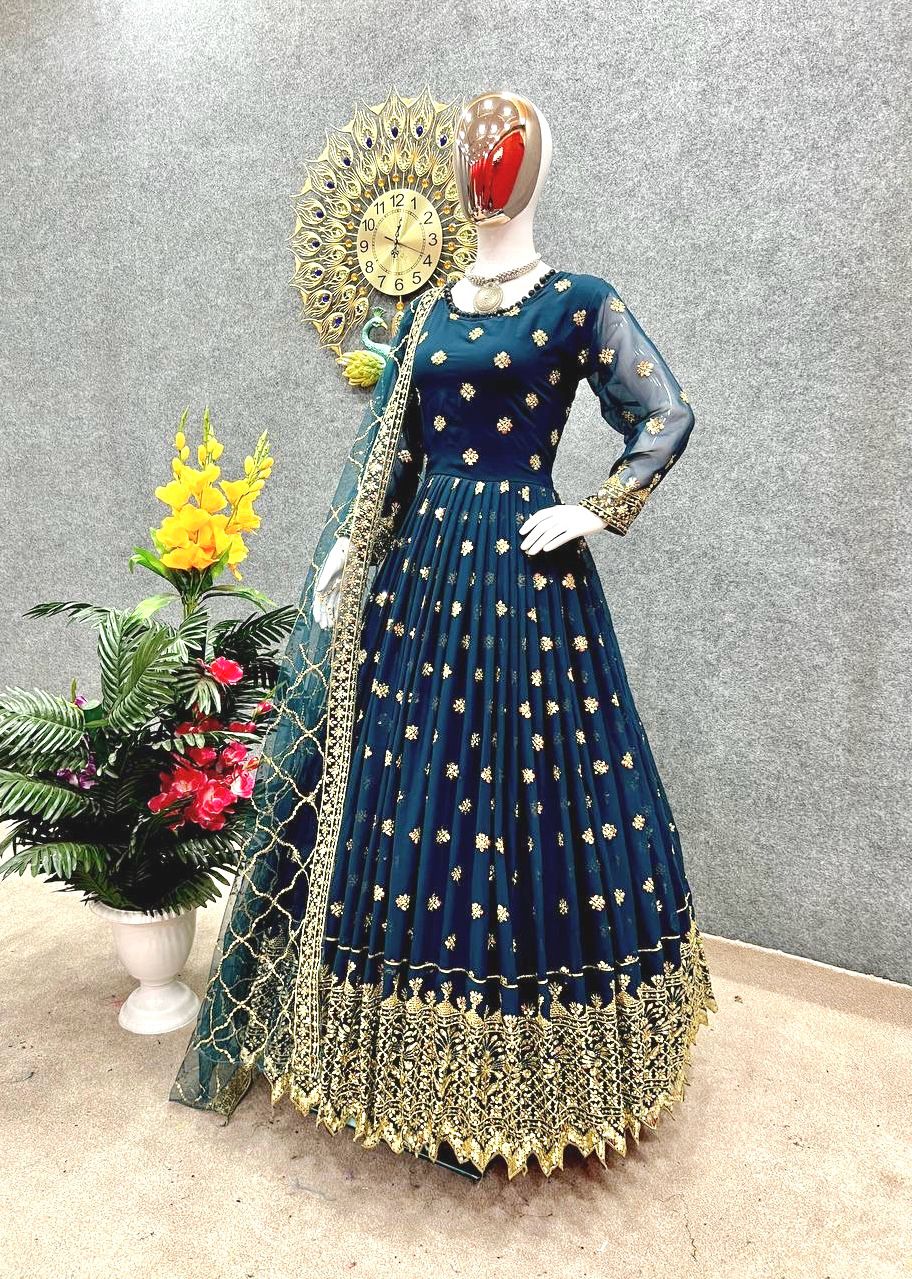 SHREE HARI SSR 310 F DESIGNER GOWN