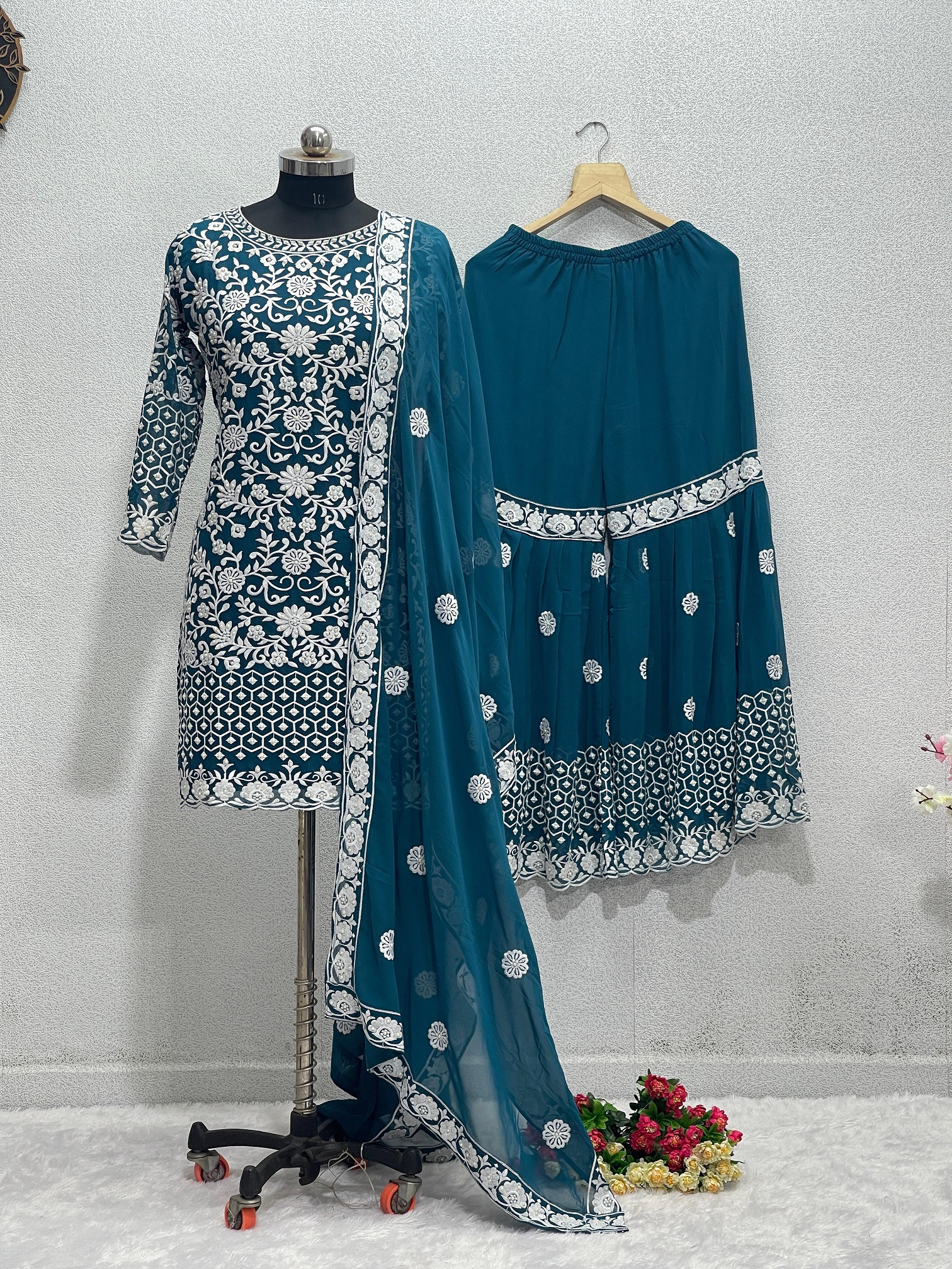 SHREE TEXTILE ST 122 A DESIGNER SUITS