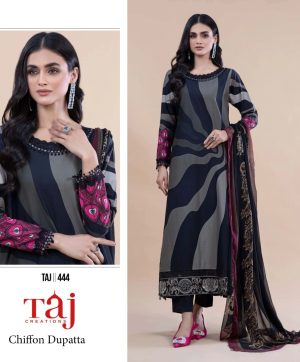 TAJ CREATIONS 444 PAKISTANI SUITS IN INDIA