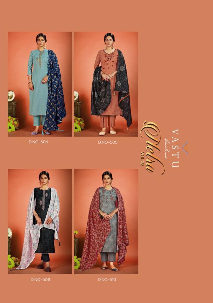 VASTU NETRA VOL 5 PRINTED SUITS WHOLESALE