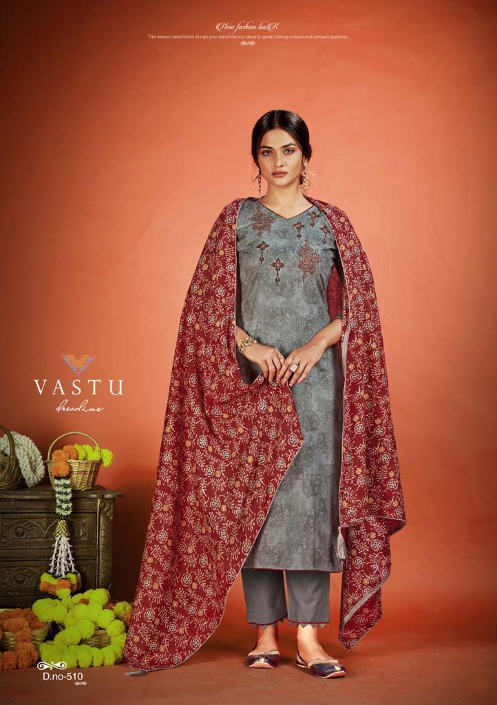 VASTU NETRA VOL 5 PRINTED SUITS WHOLESALE