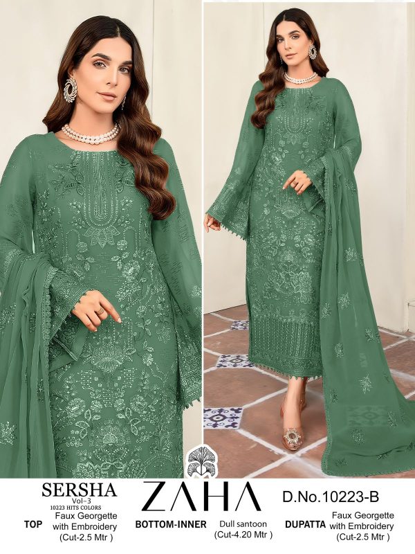 ZAHA 10223 SERSHA VOL 3 SERIES SALWAR SUITS