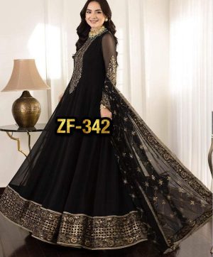 ZEEL FASHION ZF 342 DESIGNER GOWN WHOLESALE