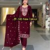 ZEEL FASHION ZF 343 B DESIGNER VELVET SUITS