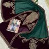 ZIAAZ DESIGNS 374 B VELVET PAKISTANI SUITS