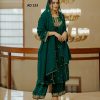 AAROHI DESIGNER AD 123 C VELVET SUITS WHOLESALE