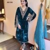 AAROHI DESIGNER AD 134 D DESIGNER VELVET SUITS