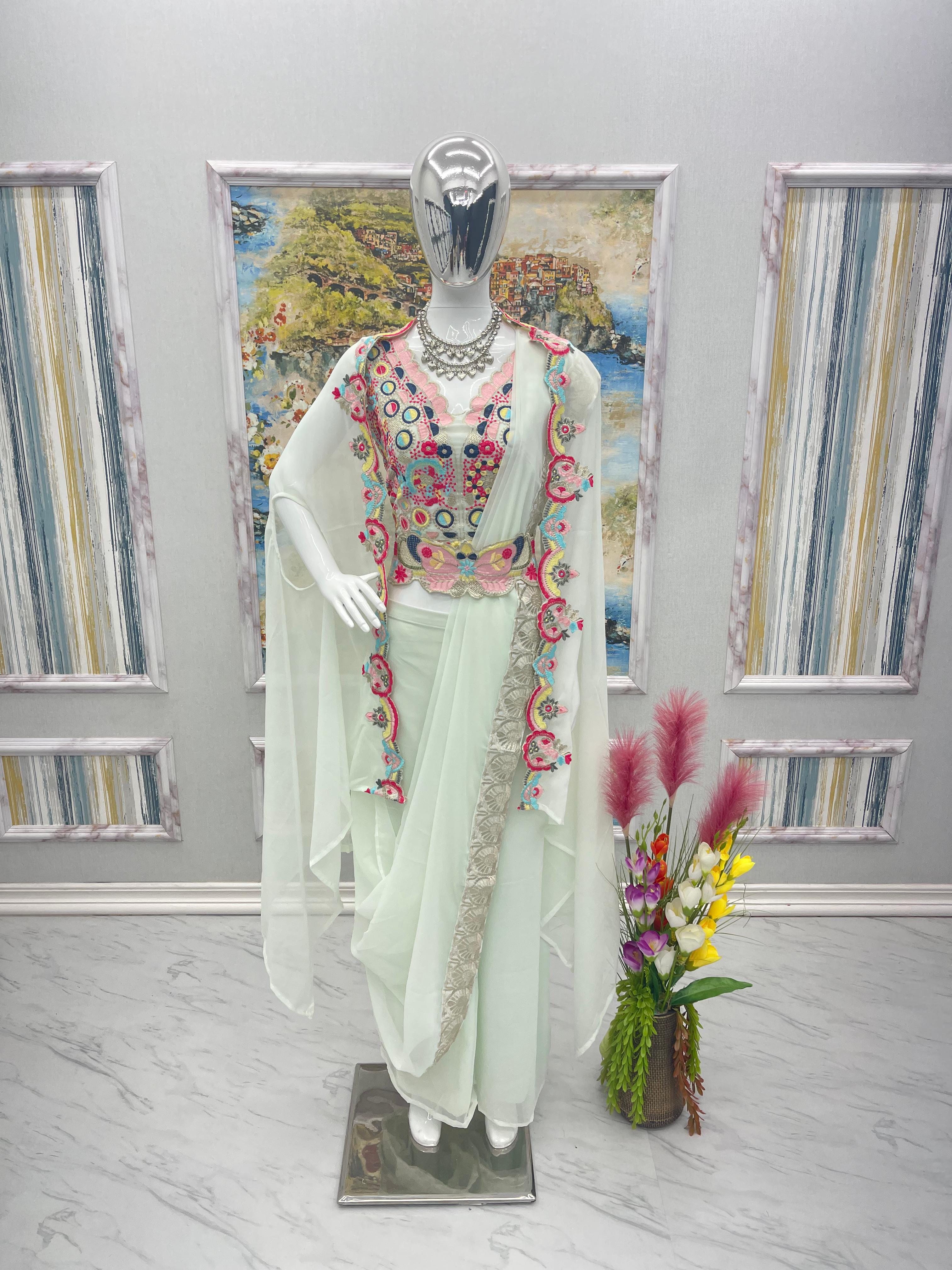 AAROHI DESIGNER PD 1037 PARTY WEAR COLECTION