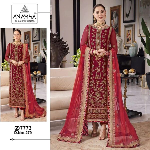 ANAMSA 279 PAKISTANI SALWAR SUITS IN INDIA