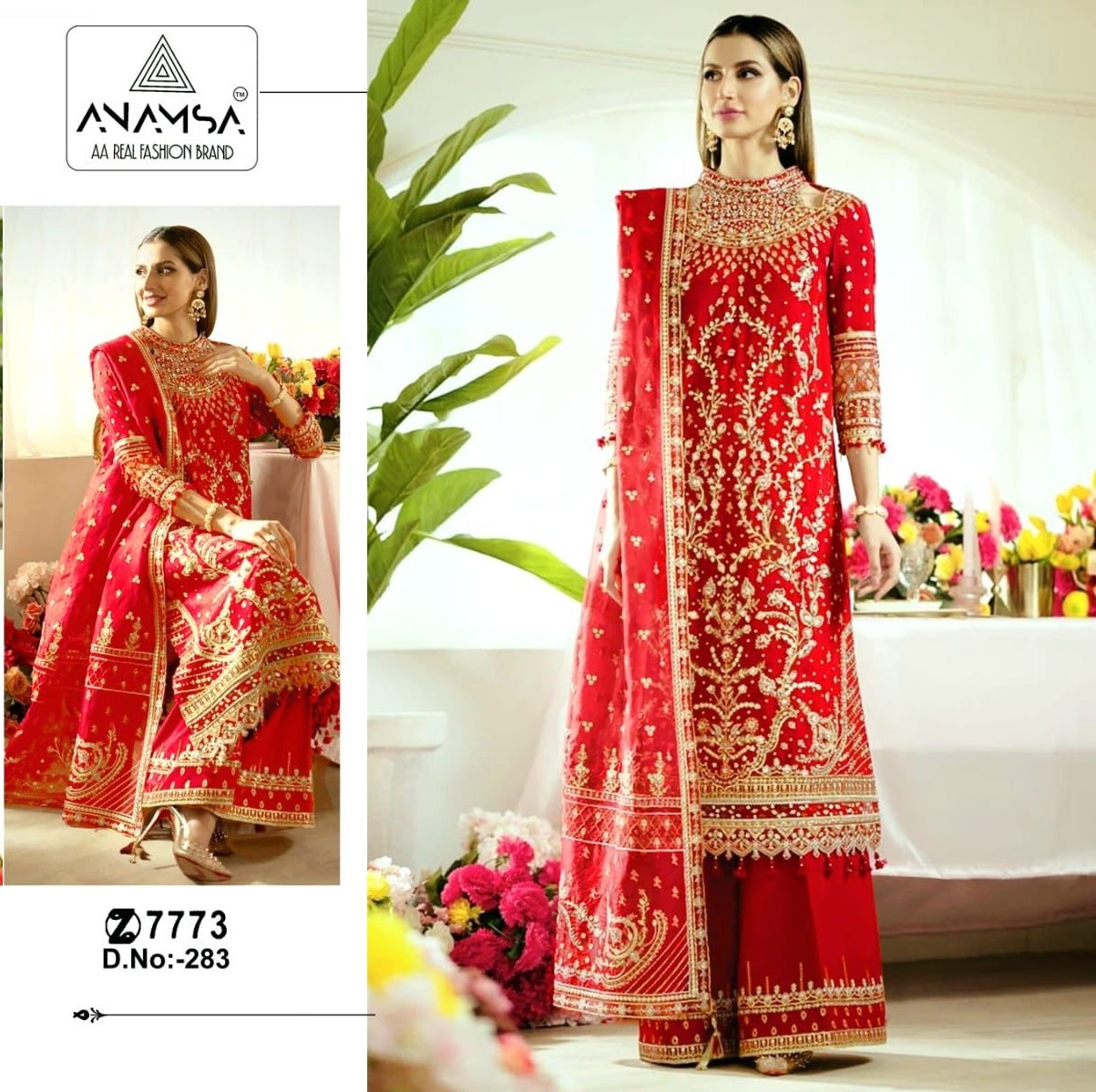 ANAMSA 283 PAKSTANI SUITS IN INDIA