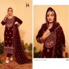 DEEPSY SUITS 3221 VELVET PAKISTANI SUITS