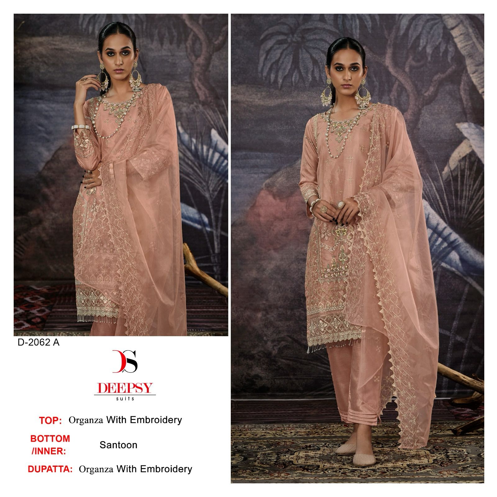 DEEPSY SUITS D 2062 A TO D SALWAR SUITS