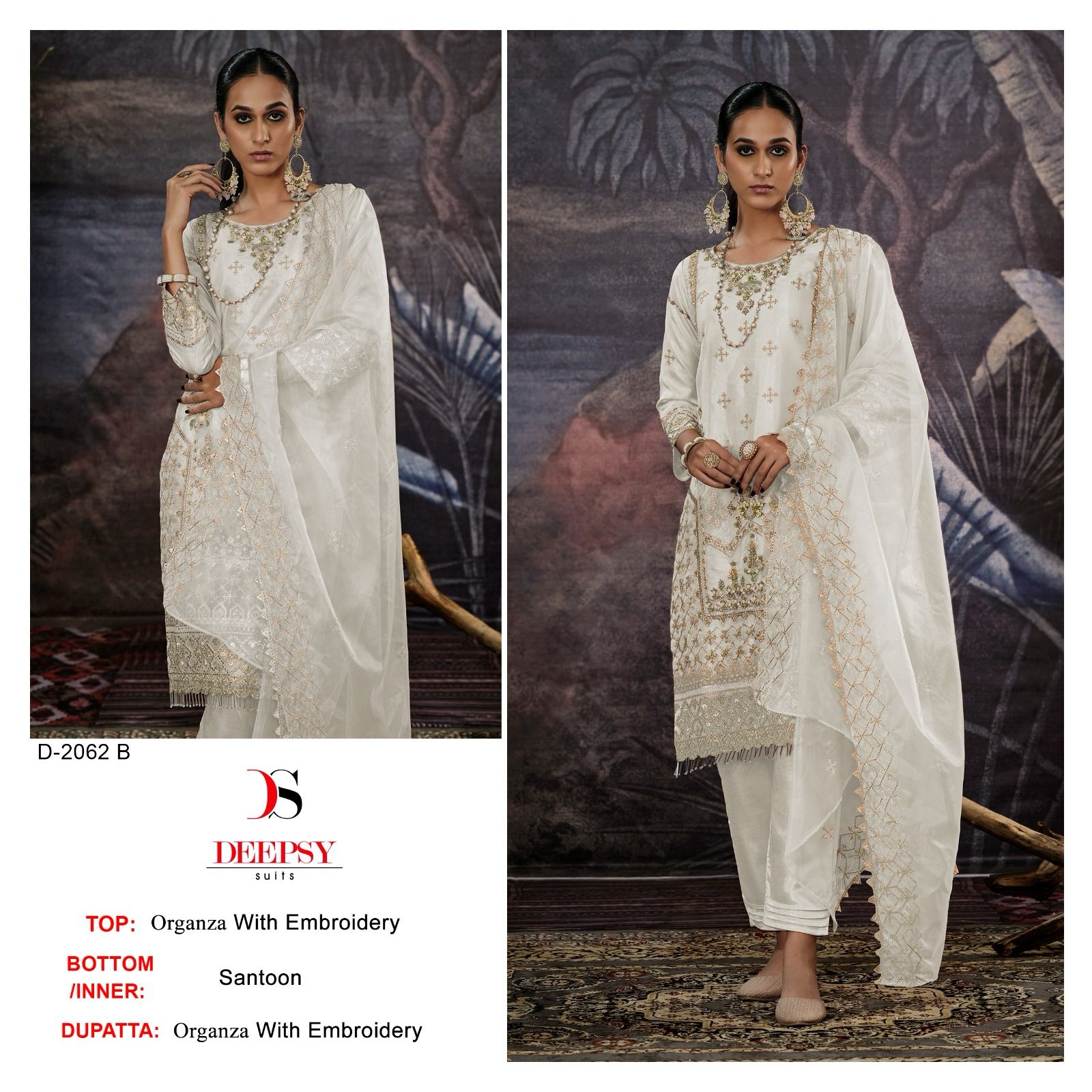 DEEPSY SUITS D 2062 A TO D SALWAR SUITS