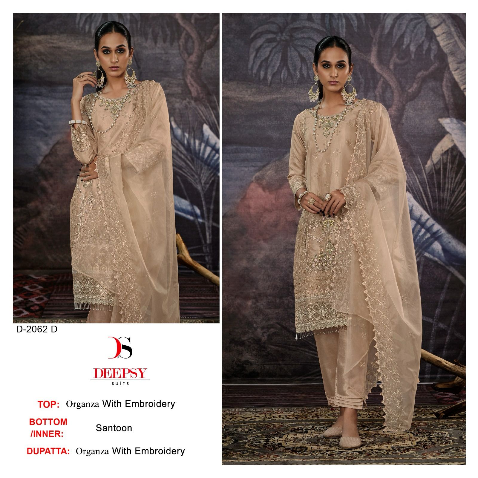 DEEPSY SUITS D 2062 A TO D SALWAR SUITS