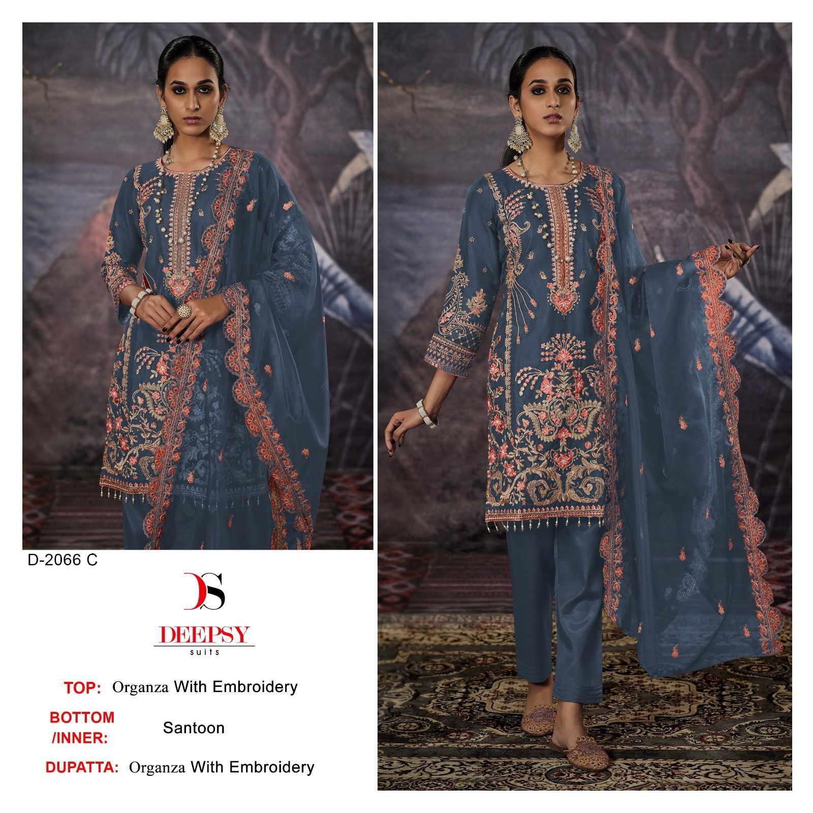 DEEPSY SUITS D 2066 A TO D SALWAR SUITS