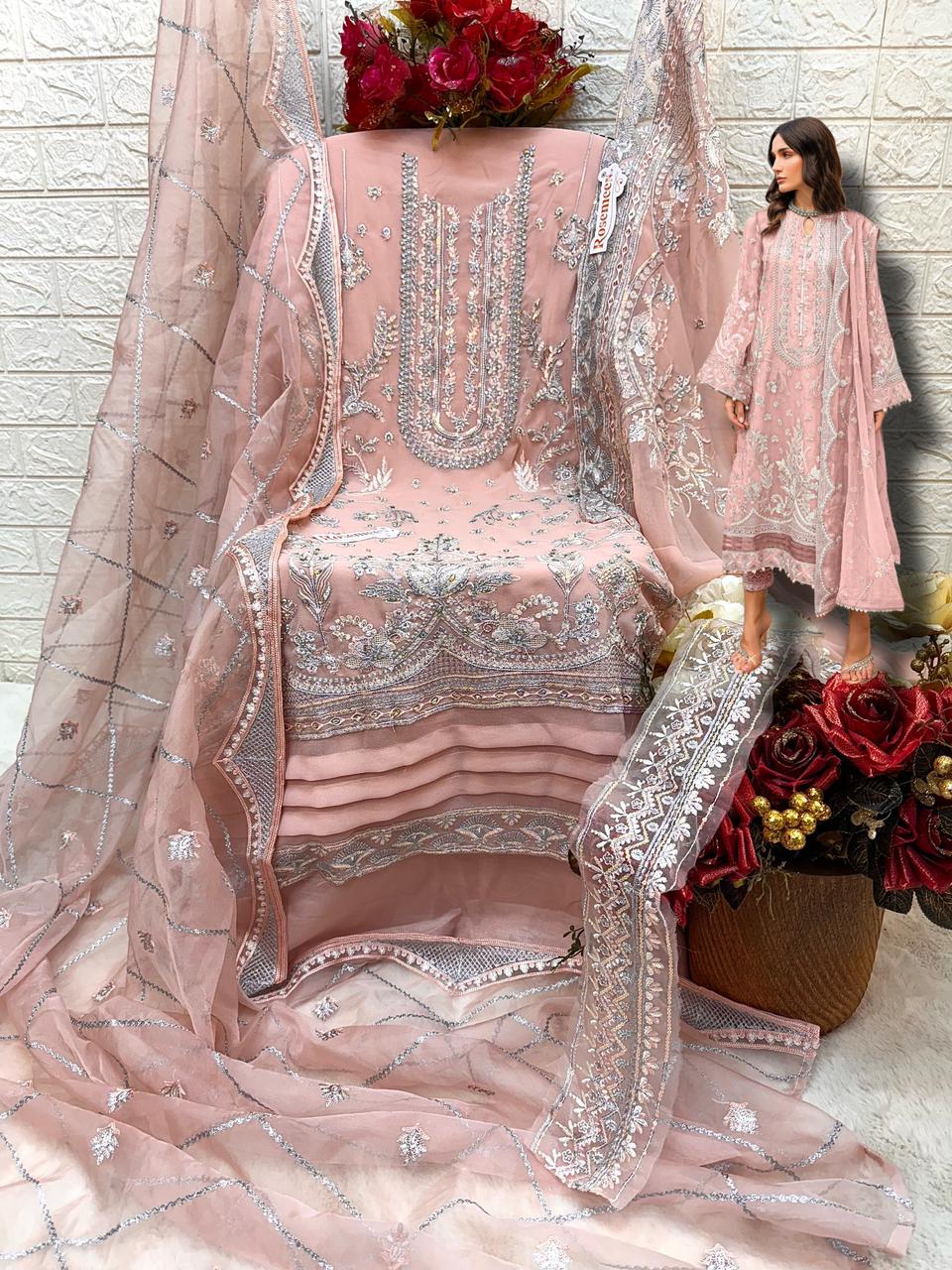 FEPIC 1700 COLORS GEORGETTE PAKISTANI SUITS