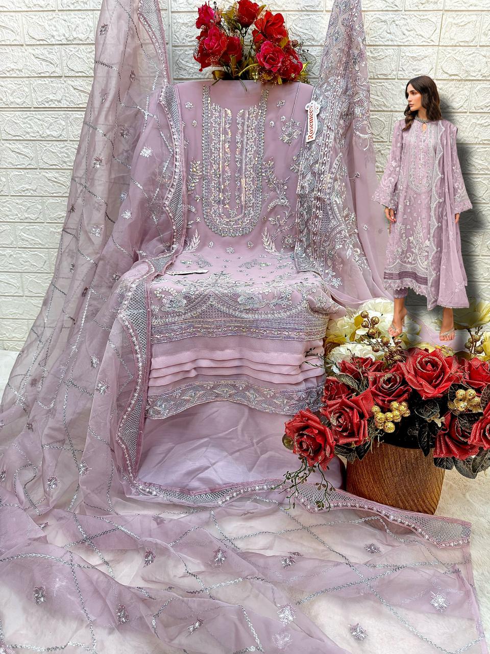 FEPIC 1700 COLORS GEORGETTE PAKISTANI SUITS