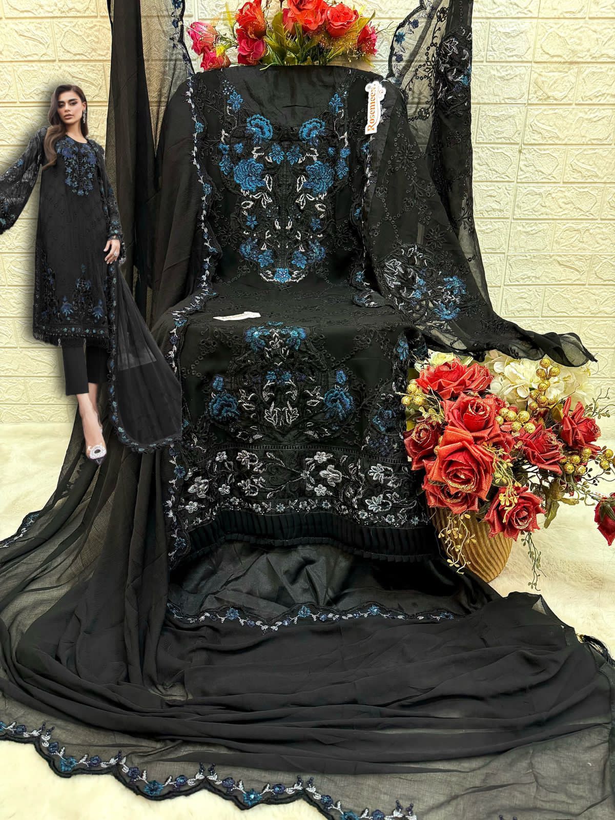 FEPIC C 1697 ROSEMEEN PAKISTANI SUITS WHOLESALE