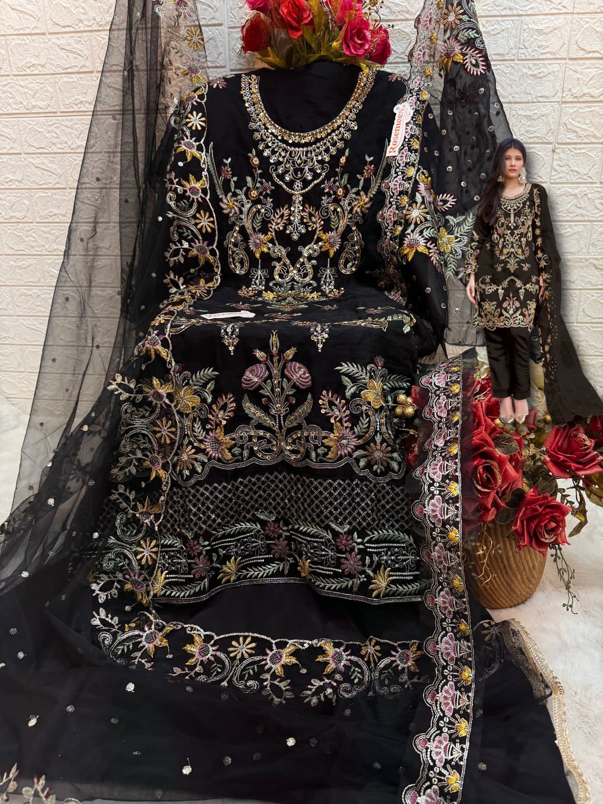 FEPIC C 1704 ROSEMEEN PAKISTANI SUITS IN INDIA