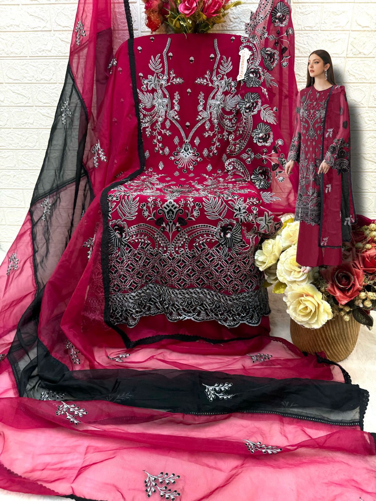 FEPIC C 1709 ROSEMEEN PAKISTANI SUITS IN INDIA