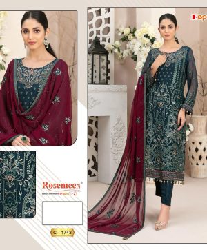 FEPIC C 1743 ROSEMEEN SALWAR SUITS WHOLESALE