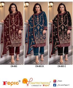 FEPIC CN 803 CRAFTED NEEDLE READYMADE SUITS