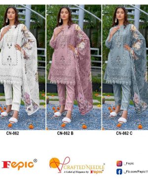 FEPIC CN 862 CRAFTED NEEDLE READYMADE SUITS