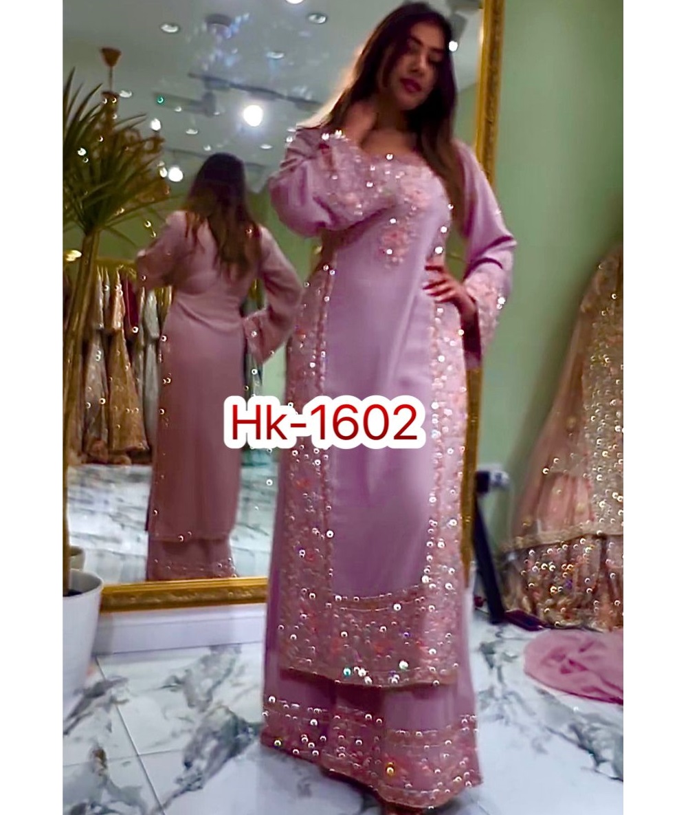 HK 1602 DESIGNER SUITS WHOLESALER