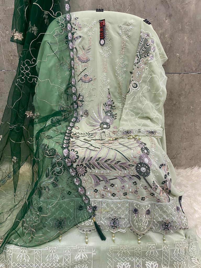 HOOR TEX H 201 A TO D SALWAR SUITS WHOLESALE