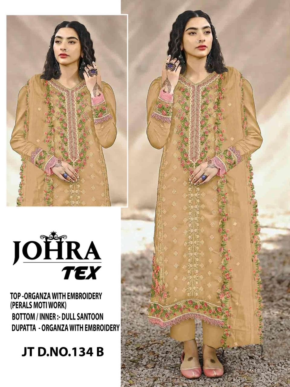 JOHRA TEX JT 134 B PAKISTANI SUITS IN INDIA