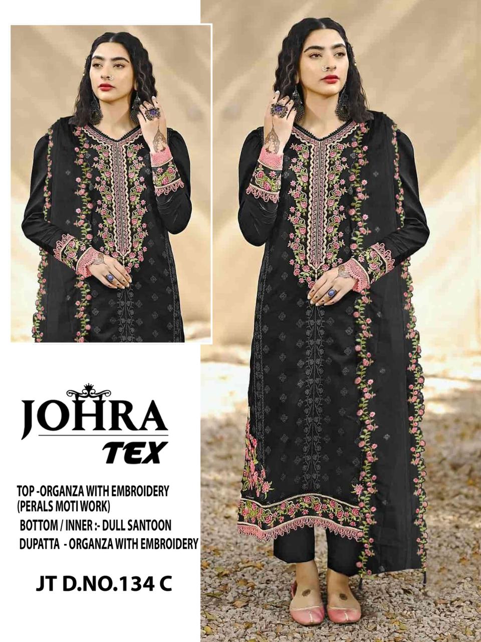 JOHRA TEX JT 134 C PAKISTANI SUITS IN INDIA