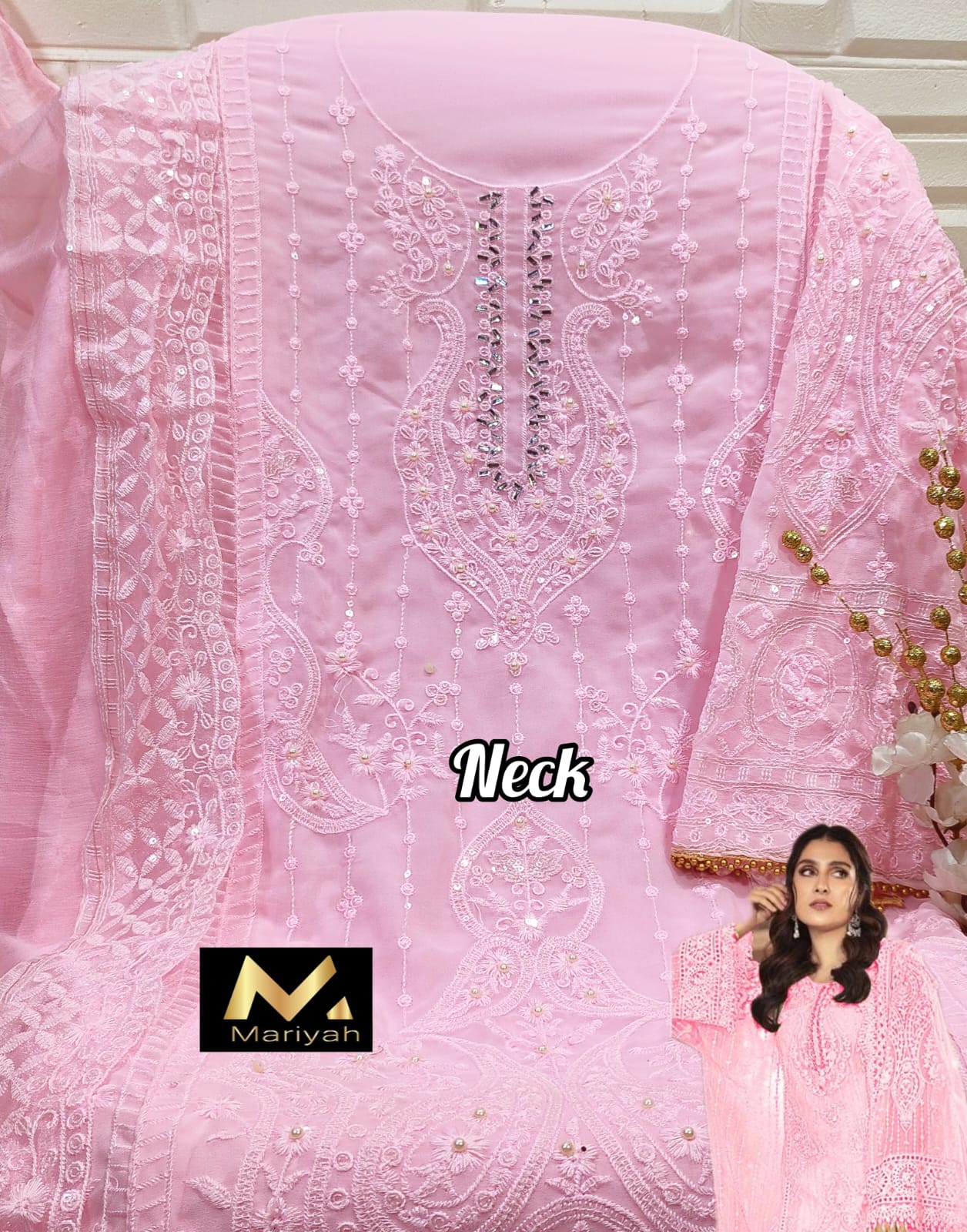 MARIYAH DESIGNER M 196 B SALWAR SUITS