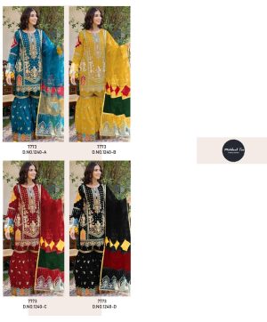 MEHBOOB TEX 1240 A TO D PAKISTANI SUITS