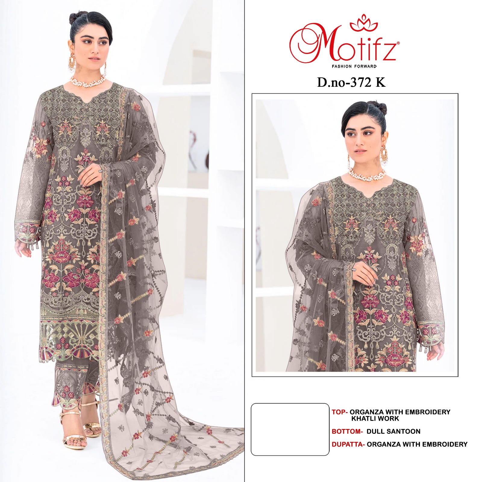 MOTIFZ 372 SALWAR SUITS IN COLOURS