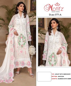 MOTIFZ 377 A PAKISTANI SUITS IN INDIA