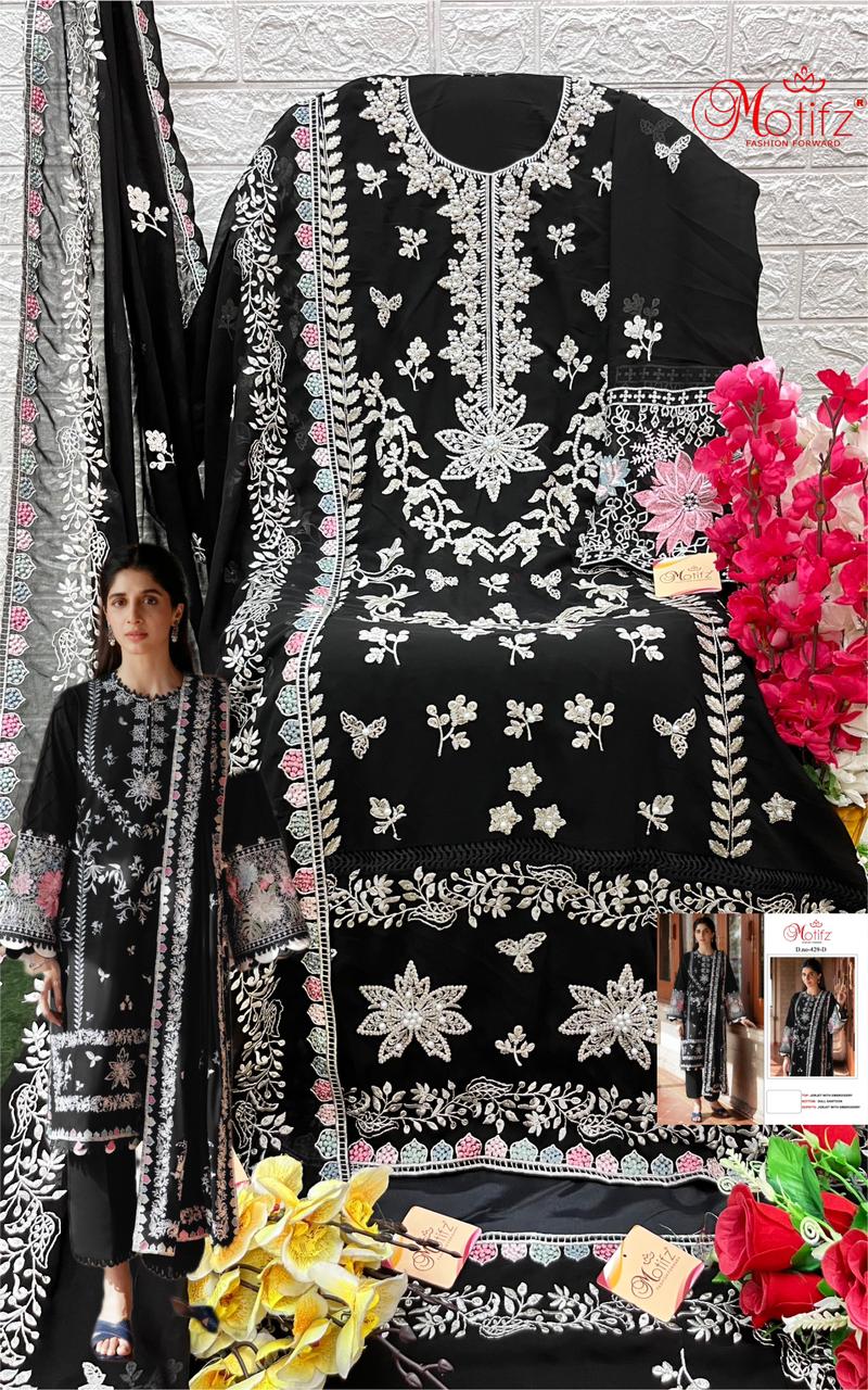 MOTIFZ 429 B TO E PAKISTANI SUITS WHOLESALE