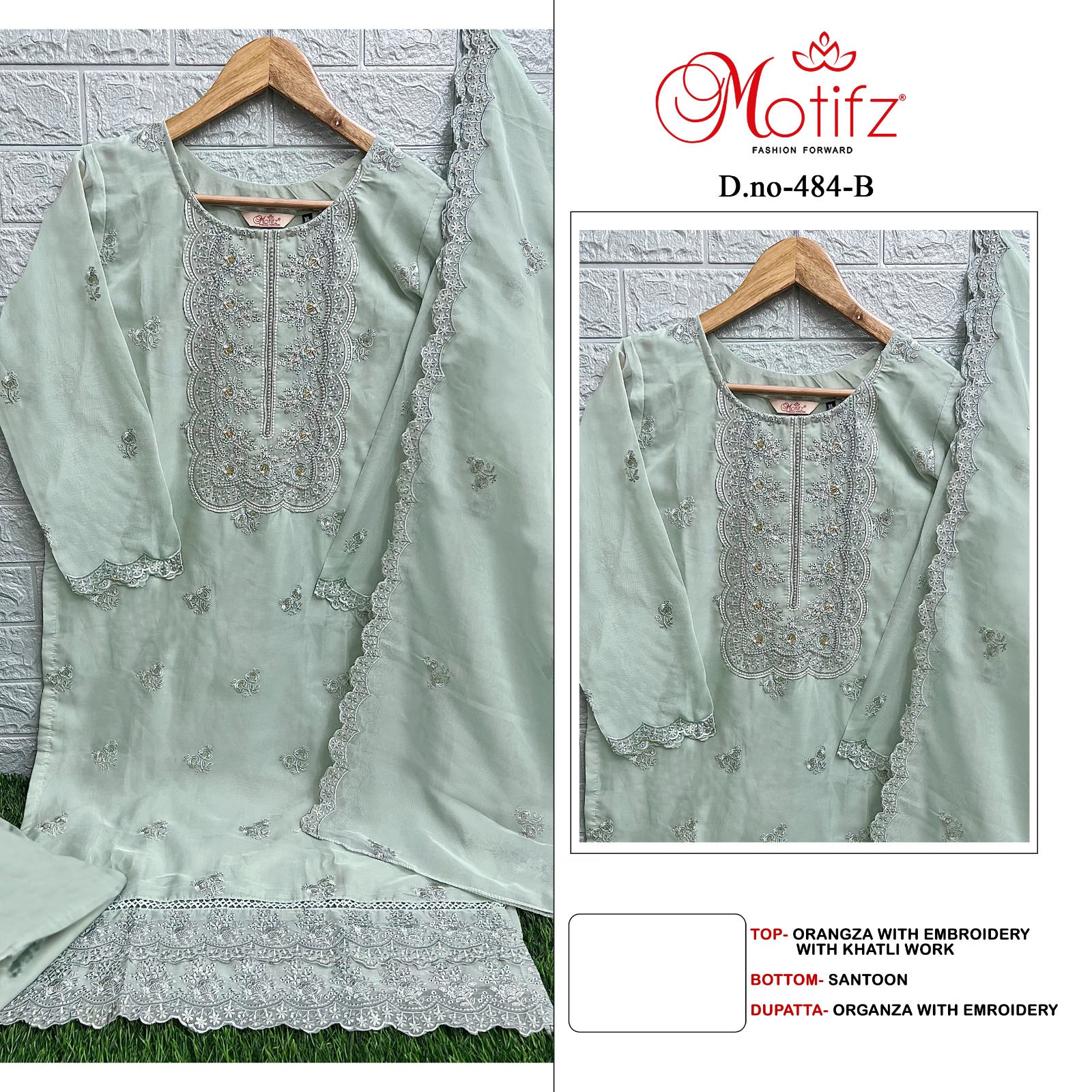 MOTIFZ 484 A TO D SALWAR SUITS WHOLESALE